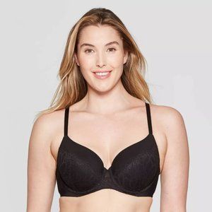 Icon Full Coverage Lightly Lined Bra with Lace